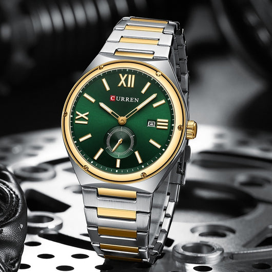 Reloj Deportivo Hombre Resistente al Agua Multifunción Cuarzo