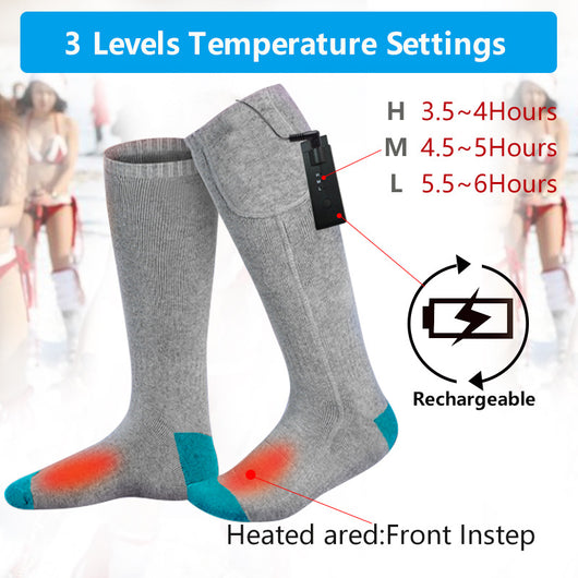 Calcetines Térmicos Eléctricos con Carga USB - Image 36