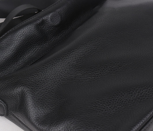 Bolsa Bandolera de Cuero Genuino para Hombre - Estilo Casual y Minimalista - Image 12