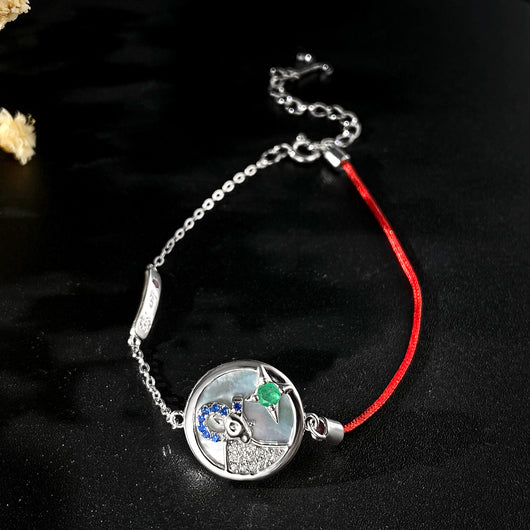 Pulsera Esmeralda Tauro Plata 925 - Diseño Original Femenino - Image 3