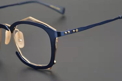Lentes de Marco Irregular Artesanal con Opción de Graduación - Image 7