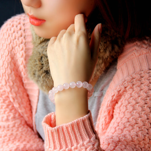 Pulsera de Cristal Furong - Cuentas Redondas Verano - Image 3