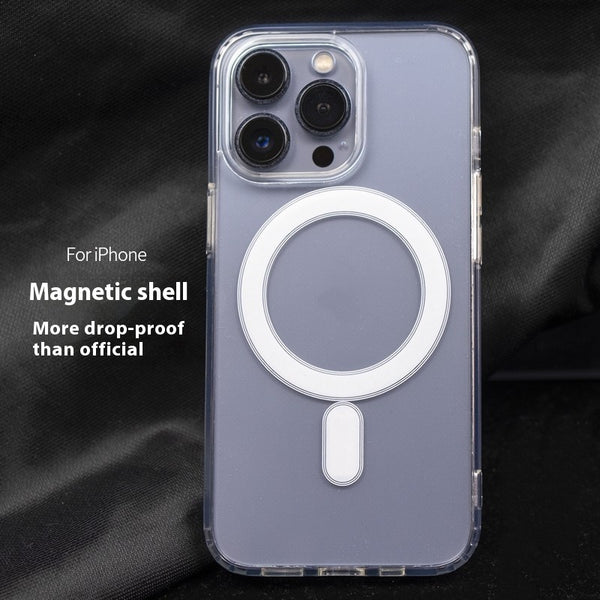 Funda Magnética Transparente Mate con Protección Total