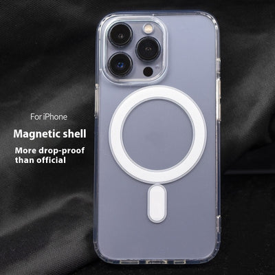 Funda Magnética Transparente Mate con Protección Total
