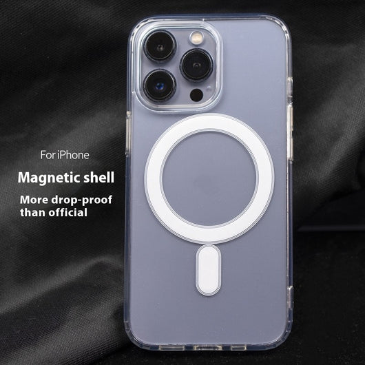 Funda Magnética Transparente Mate con Protección Total