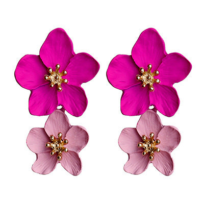 Aretes de Doble Flor - Image 8