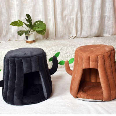 Cama Nido Acolchada para Gatos - Casa Confortable con Diseño Acogedor - Image 11