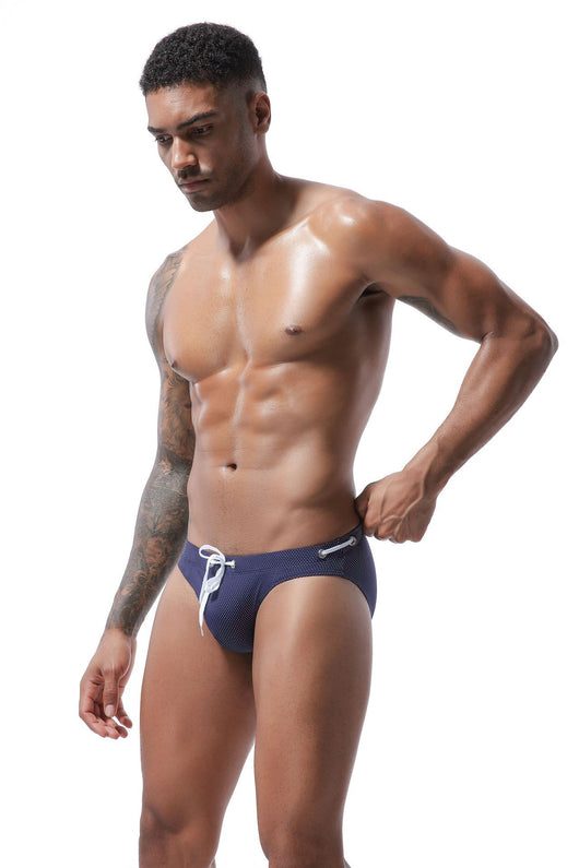 Shorts de Baño para Hombre con Estampado y Cordón Ajustable - Image 8