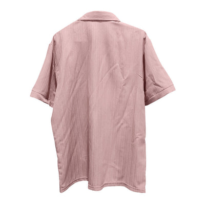 Camisa Polo Manga Corta Lisa Suelta para Hombre - Casual y Cómoda - Image 24