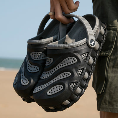 Zapatos de Jardín Transpirables para Hombre Talla Grande - Diseño Perforado - Image 9