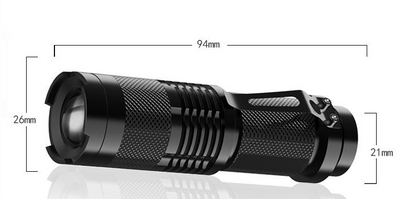 Linterna LED Púrpura de Alto Rendimiento con Zoom - Image 15