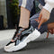 Zapatillas Deportivas Gruesas Blancas para Mujer - Estilo Trendy Casual Primavera Verano