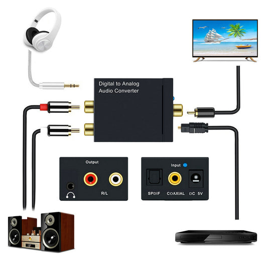 Convertidor de Audio Digital a Analógico Coaxial - Image 9