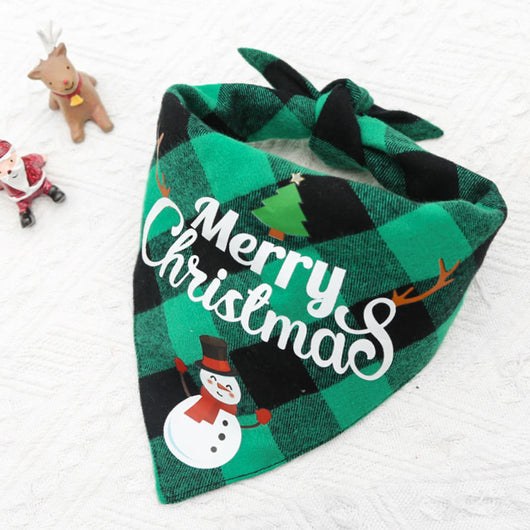 Pañuelo Triangular Doble Capa para Mascotas - Babero Reversible - Image 15