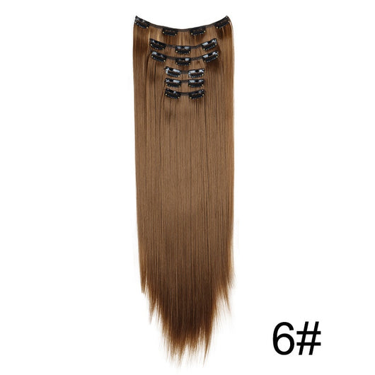 Set de 6 Extensiones de Cabello Liso Largo - Image 16