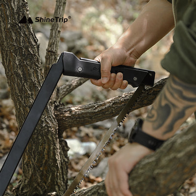 Sierra Plegable Portátil con Mango Ergonómico y Aleación de Aluminio - Image 3