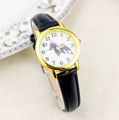 Reloj Infantil de Cuero con Diseño de Caricaturas - Image 6