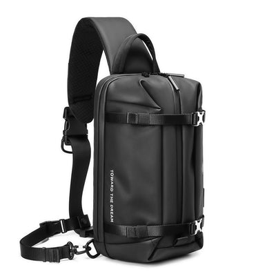 Bolsa Bandolera Impermeable Oxford de Un Hombro para Aventuras - Image 6