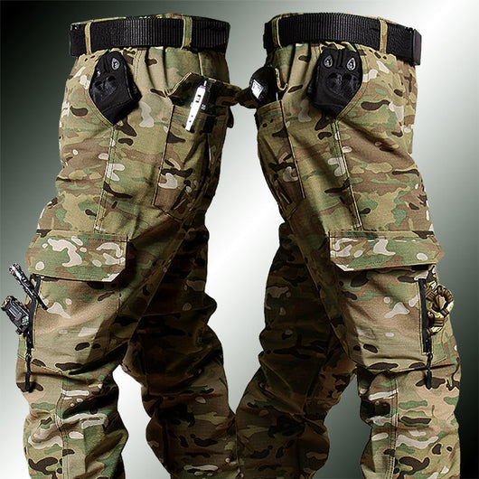 Traje de Trabajo Camuflaje Hombre Otoño Invierno - Camisa Resistente al Desgarro y Overol Deportivo - Image 14