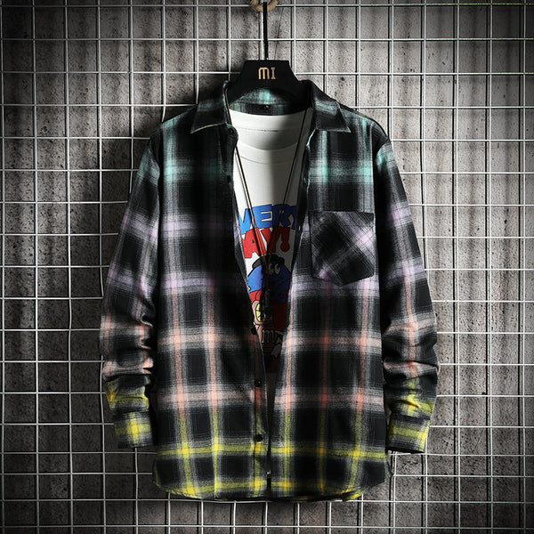 Camisas Casuales Trendy de Personalidad para Hombre
