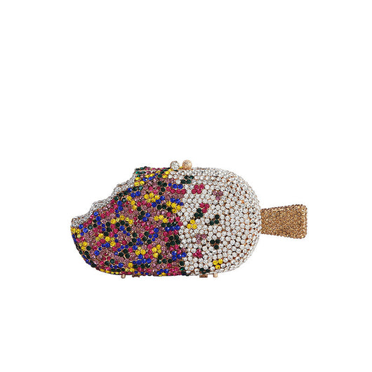 Bolso de Hombro Cadena Hielo Diamante Aleación Verano Adorable - Image 18