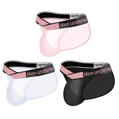 Calzoncillos Tipo Boxer Transparentes de Seda Fría para Hombre - Image 5