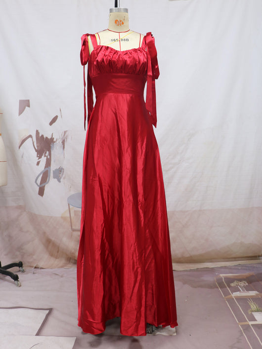 Vestido de Gasa Elegante sin Mangas para Damas de Honor y Eventos - Image 10