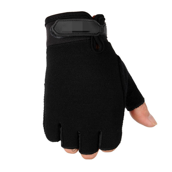 Guantes Tácticos de Medio Dedo para Exteriores Estilo Militar