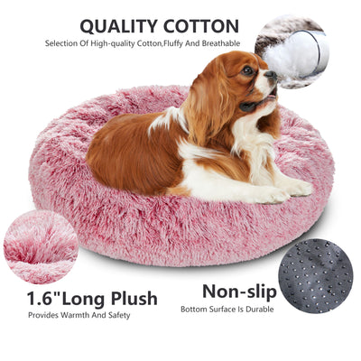 Cama Donut para Perros - Cómoda Felpa Suave Lavable - Image 93