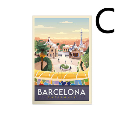 Póster Viaje Ámsterdam Holanda Decoración Dormitorio Alta Calidad - Image 3