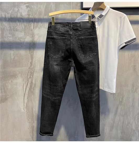 Pantalones Slim Fit Coreanos Retro - Estilo Casual Trendy - Image 5