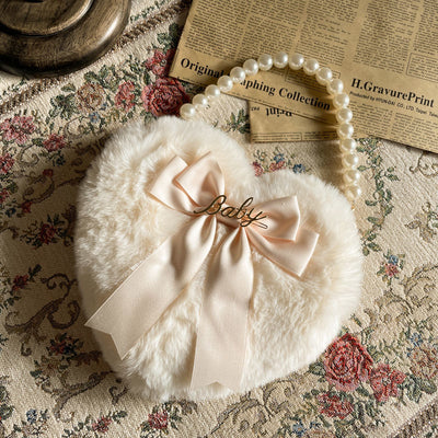 Bolso Crossbody Corazón Perla con Cadena - Image 8
