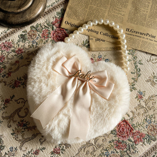Bolso Crossbody Corazón Perla con Cadena - Image 8