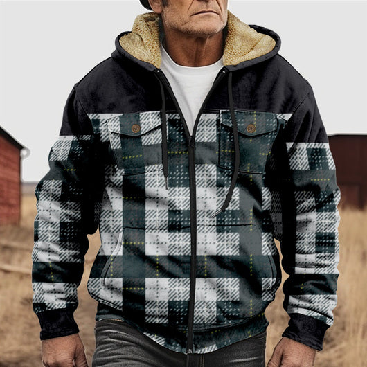 Chaqueta Polar Hombre con Cierre de Cremallera - Image 6