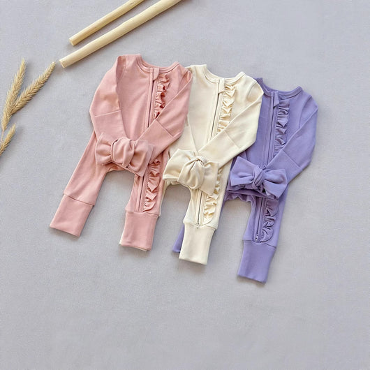 Pijama Enterizo para Bebé Niña - Romper Cómodo para Casa - Image 3