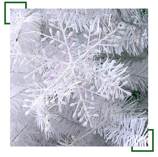 Árbol de Navidad Blanco Lujo Crypto 1.5-1.8m - Decoración Navideña Premium - Image 5