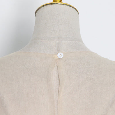 Blusa Cuello Redondo con Mangas Abullonadas y Flores en Relieve - Image 15