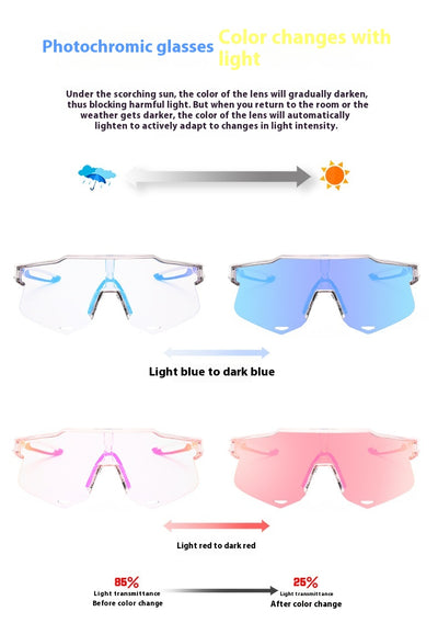 Gafas Deportivas con Lentes Fotocromáticas para Ciclismo y Actividades Outdoor - Image 16