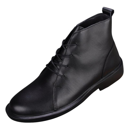 Botines de Plataforma en Cuero Premium - Estilo Moderno y Versátil - Image 8
