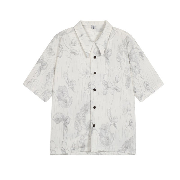 Camisa Cubana de Verano Casual para Hombre