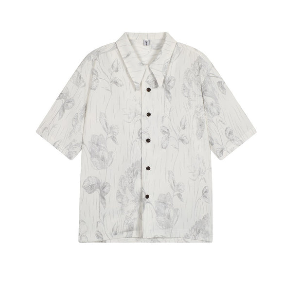 Camisa Cubana de Verano Casual para Hombre