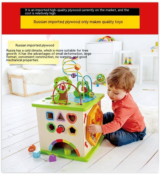 Caja de Tesoro Educativa con Cuentas para Enhebrar - Juego Granja Feliz - Image 15