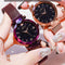 Reloj Cuarzo Estrellado con Correa Magnética Lazy