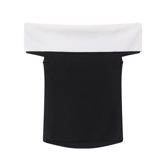 Suéter Elegante Cuello Barco para Mujer