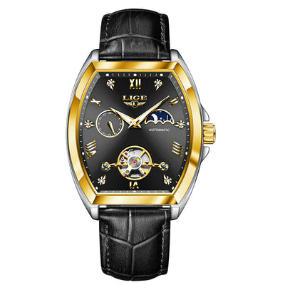 Reloj Mecánico Tourbillon para Hombre Multifuncional Resistente al Agua - Image 8