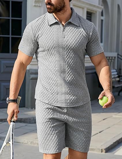 Conjunto Casual de Shorts para Hombre - Estilo Versátil Dos Piezas - Image 4