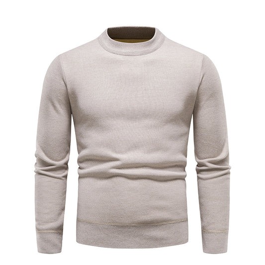 Suéter para Hombre con Forro Polar Grueso Cuello Redondo - Image 2