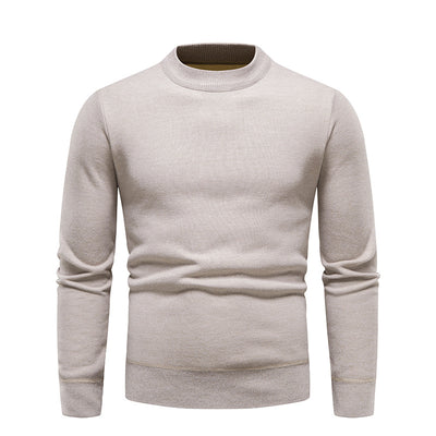 Suéter para Hombre con Forro Polar Grueso Cuello Redondo - Image 2
