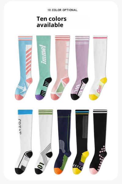 Calcetines de Compresión Deportiva para Mujer - Elásticos y Largos - Image 17