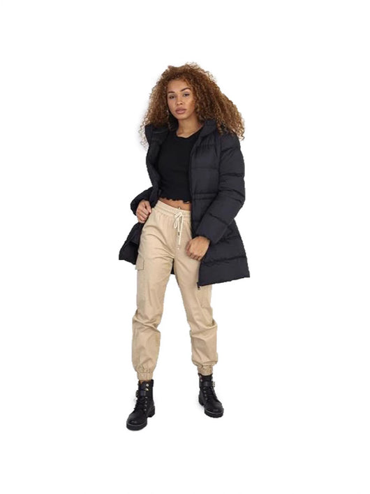 Abrigo Largo Acolchado con Capucha para Mujer - Calidez Total en Invierno - Image 5
